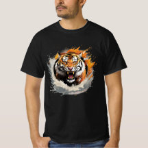 T-shirt de la Majesté du Tigre en ruines