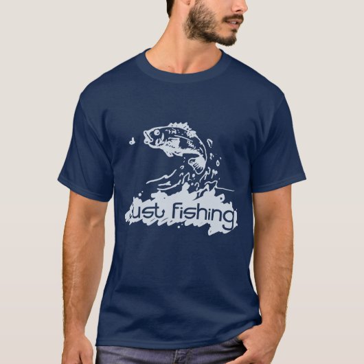 T-shirt de la marine de pêche (Devant)