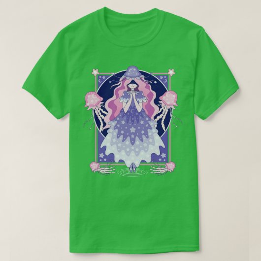 T-shirt de la méduse (Design devant)