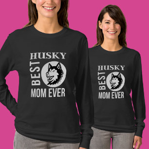 T-shirt de la meilleure maman Husky
