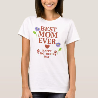 T-shirt de la meilleure maman jamais