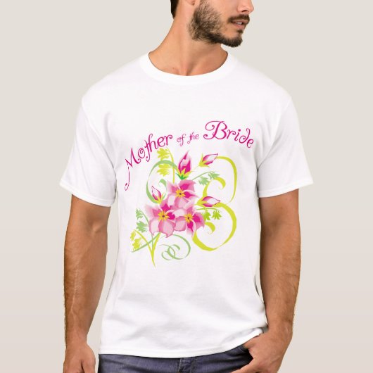 T-shirt de la mère de la mariée (Devant)