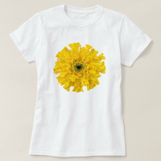 T-shirt de la molécule de chimie des fleurs de Mar (Design devant)