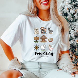T-shirt de la Nativité de la Vraie Histoire