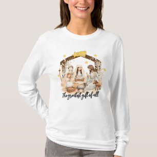 T-shirt de la Nativité de Noël de Jésus