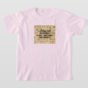 T-shirt de la Pâque Matzo