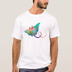 T-shirt de la pastenague des hommes