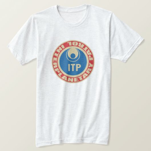 T-shirt de la patrouille interplanétaire (Design devant)