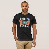 T-shirt de la patrouille vidéo (Devant entier)