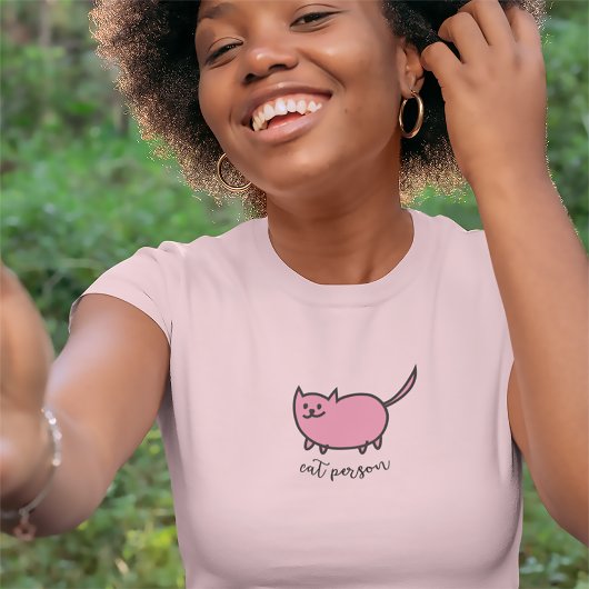 T-shirt de la personne du chat