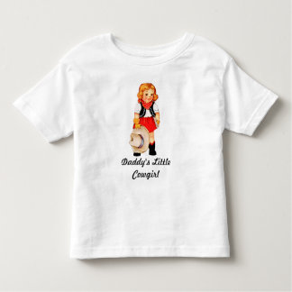 T-shirt de la petite fille de papa