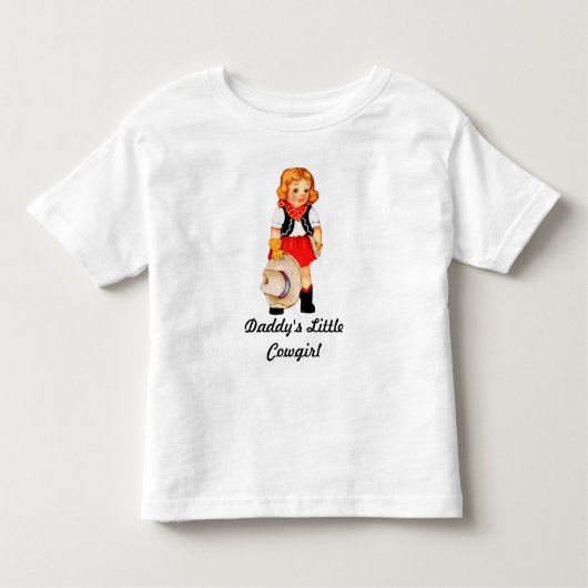 T-shirt de la petite fille de papa (Devant)