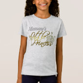 T-shirt de la petite princesse Memaw Girls' Fine J (Devant)