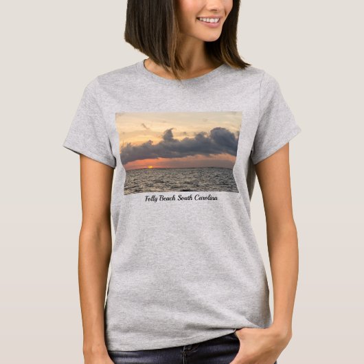 T-shirt de la plage de foly de Goodhour (Devant)