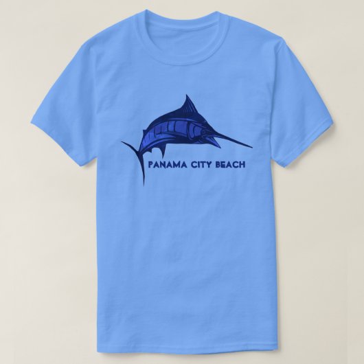 T-shirt de la plage de Panama City (Design devant)