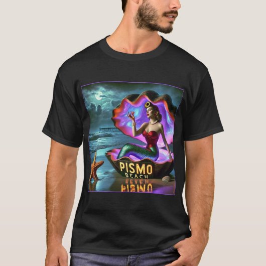 T-SHIRT DE LA PLAGE DE PISMO (Devant)
