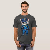 T-shirt de la police (Devant entier)