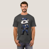 T-shirt de la police Badger (Devant entier)