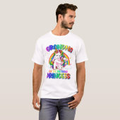 T-shirt De la princesse d'anniversaire (Devant entier)