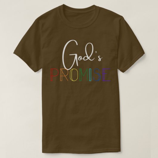 T-shirt de la promesse de Dieu (Design devant)