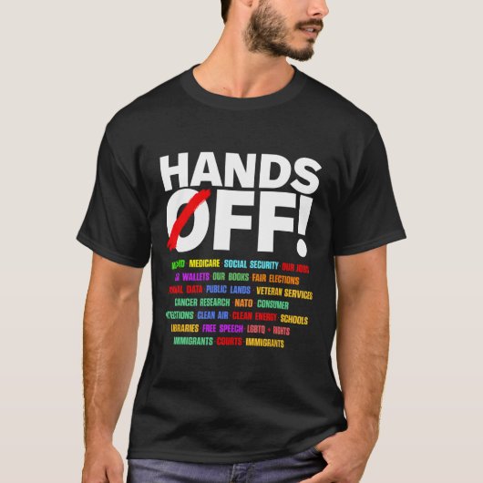 T-shirt de la protestation. (Devant)