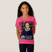 T-shirt de la puissance RBG de fille (Devant entier)