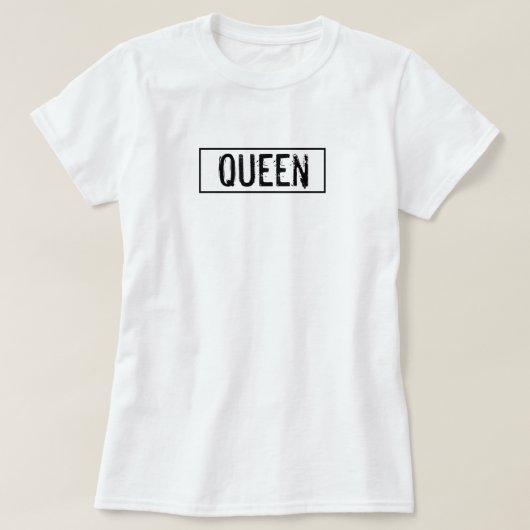 T-shirt de la reine (Design devant)