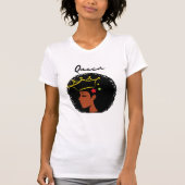 T-shirt de la reine africaine (Devant)