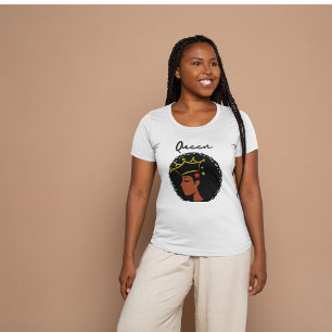 T-shirt de la reine africaine