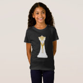 T-shirt de la reine blanche (Devant entier)