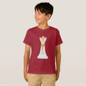 T-shirt de la reine blanche (Devant entier)
