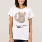 T-shirt de la reine Chinchilla (Devant)