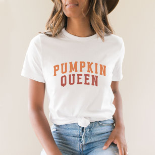 T-shirt de la reine citrouille