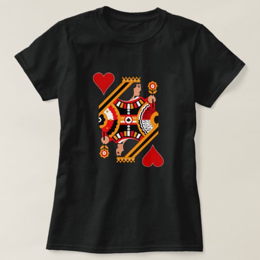 T-shirt de la Reine des Coeurs (Design devant)