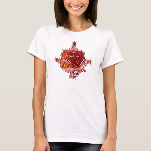 T-shirt de la Reine des Coeurs (Devant)
