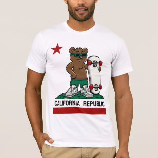 T-Shirt de la République de Californie - Titre en