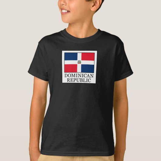 T-shirt de la République Dominicaine (Devant)
