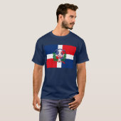 T-shirt de la République Dominicaine (Devant entier)
