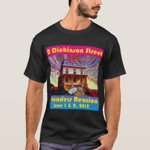 T-shirt de la Réunion de 2 de Dickinson fondateur