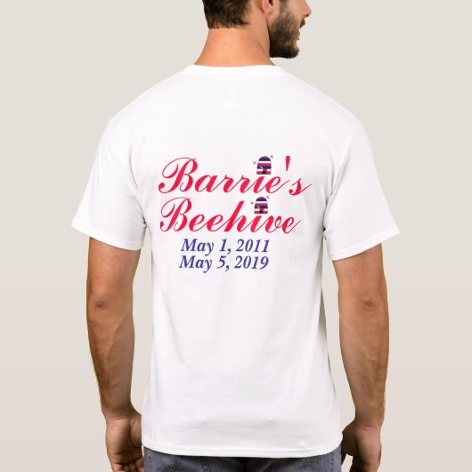 T-shirt de la ruche de Barrie (Dos)