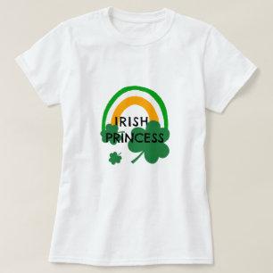 T-shirt de la Saint-Patrick de la jolie princesse 