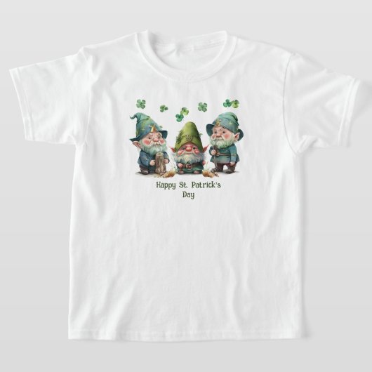 T-shirt de la Saint-Patrick pour les enfants (Poser)