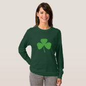 T-Shirt de la Saint-Patrick Trèfle Irlandais (Devant entier)