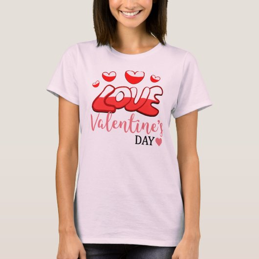 T-shirt de la Saint Valentin (Devant)