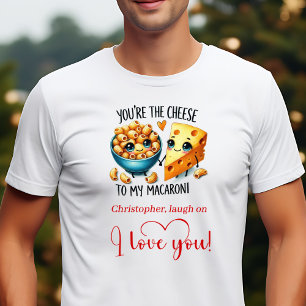 T-shirt de la Saint-Valentin avec nom personnalisé