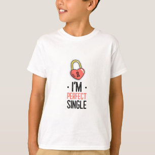 T-shirt de la Saint-Valentin drôle pour enfants 'J