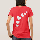 T-shirt de la Saint-Valentin pour femmes (Dos)