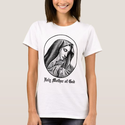 T-shirt de la Sainte Mère de Dieu (Devant)