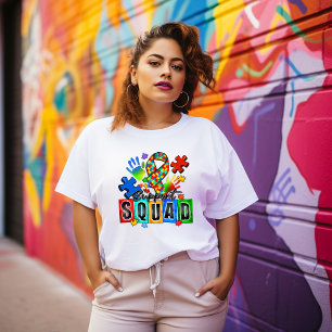 T-shirt de la Sensibilisation sur l'autisme de l'é