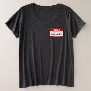 T-shirt de la série IX Plus-Size